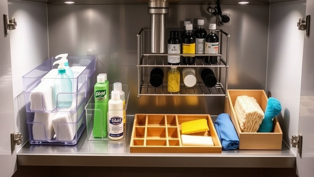 optimal under sink organization