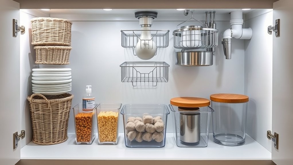 optimal under sink storage