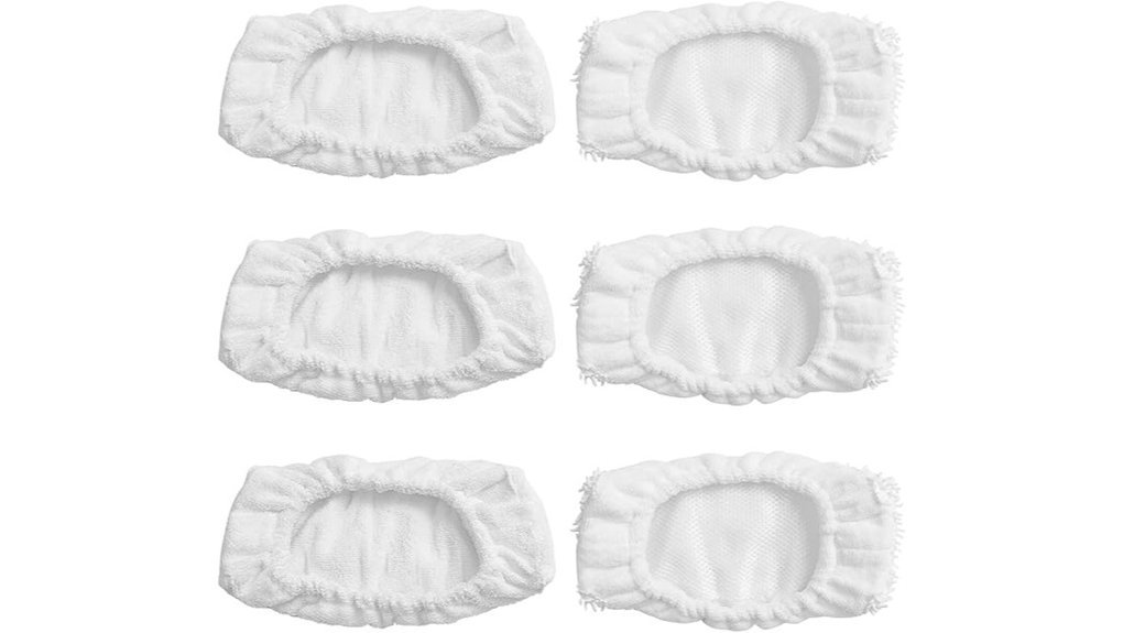 oreck steamer mop pads