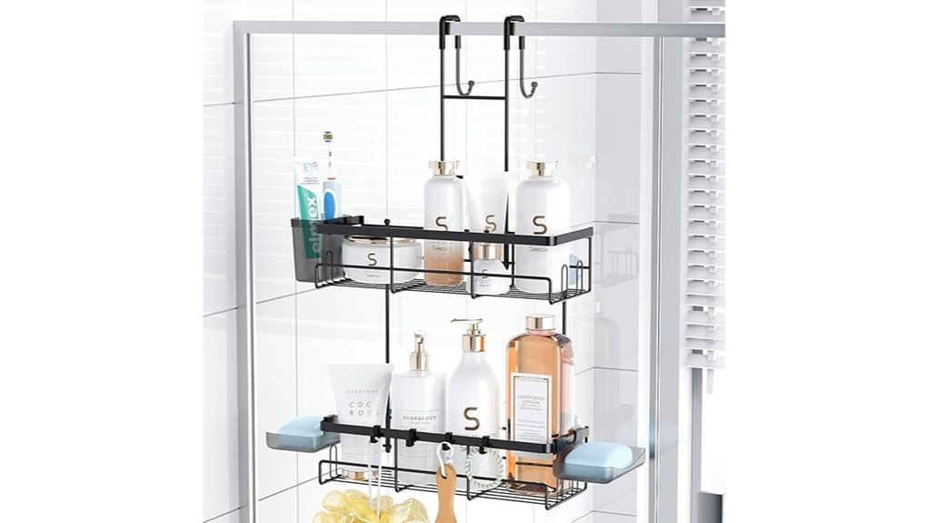over the door shower organizer