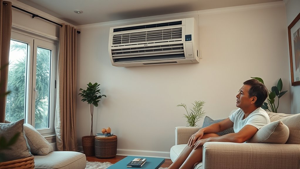 oversized ac hampers dehumidification
