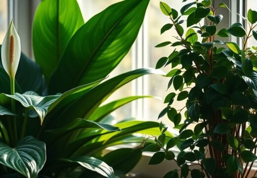 plants as moisture absorbers