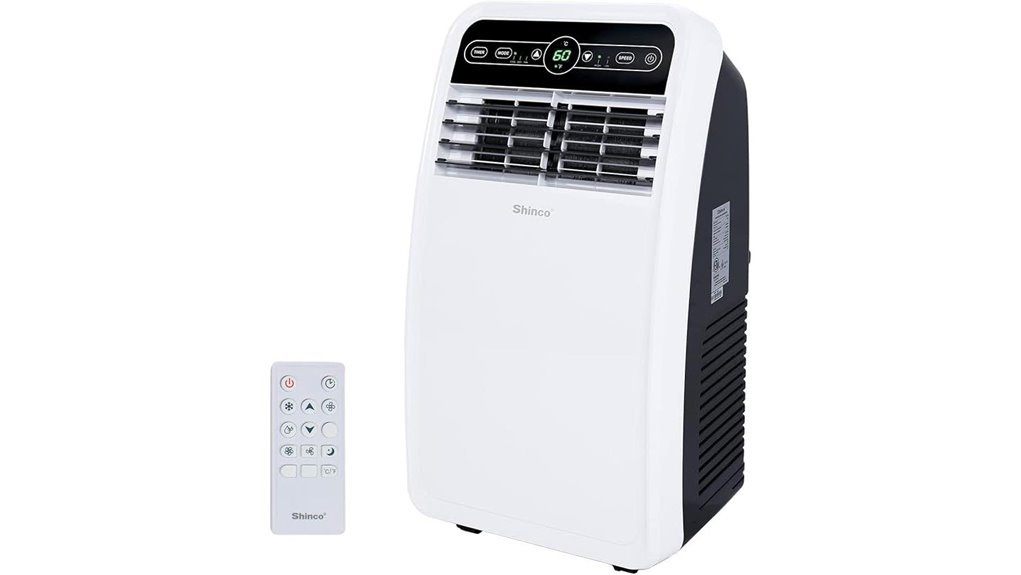 portable air conditioner remote