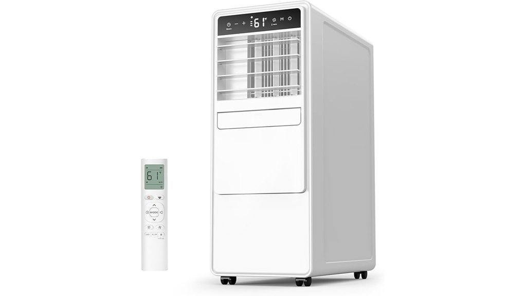 portable air conditioner remote