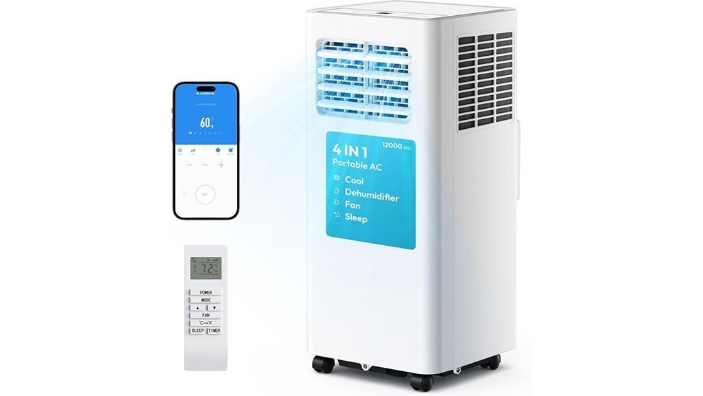 portable air conditioner remote