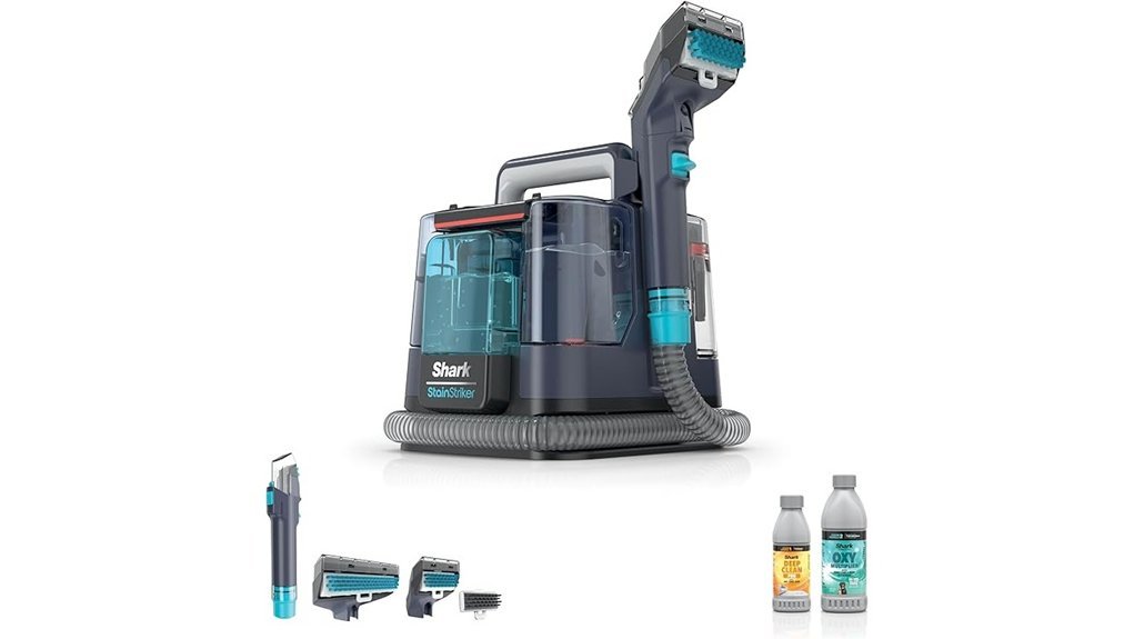 portable carpet cleaner device