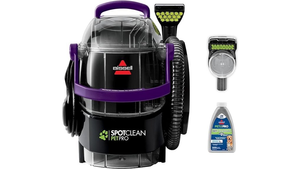 portable carpet cleaner solution