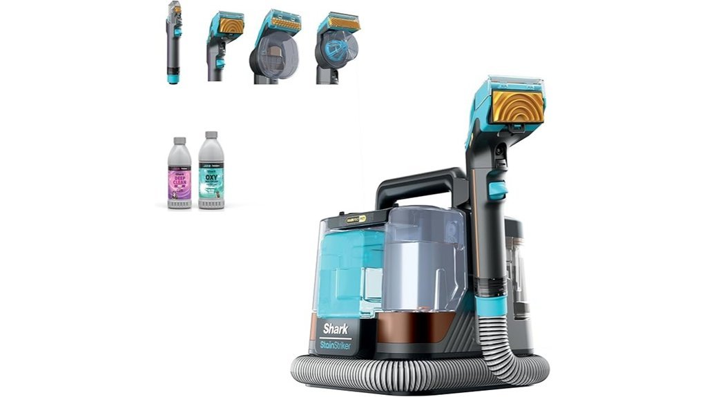portable carpet cleaning solution
