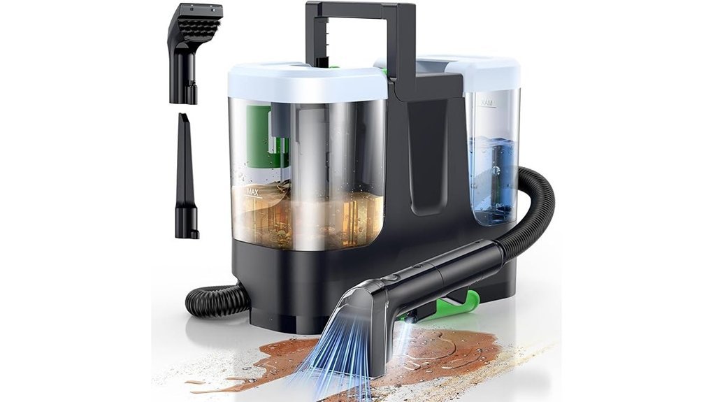 portable cleaning machine designed