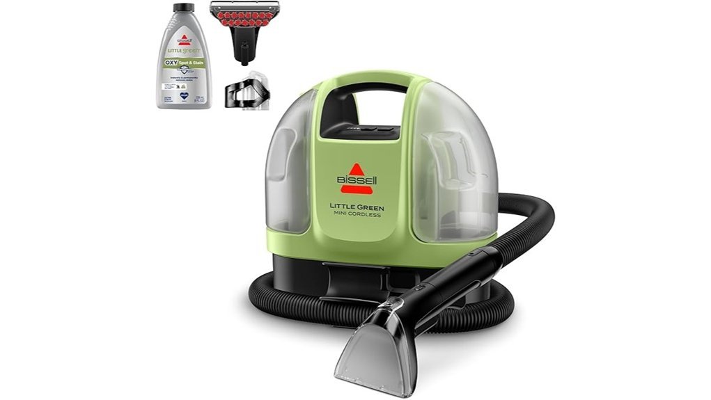 portable cordless carpet cleaner