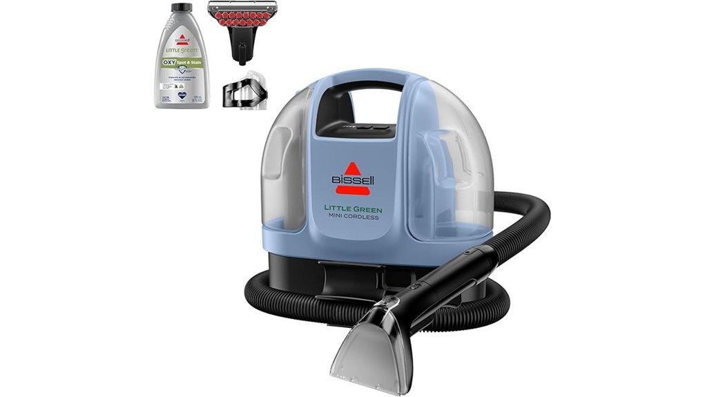 portable cordless carpet cleaner