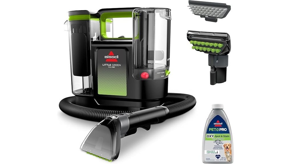 portable pet stain remover