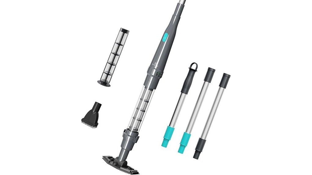 portable spa vacuum review