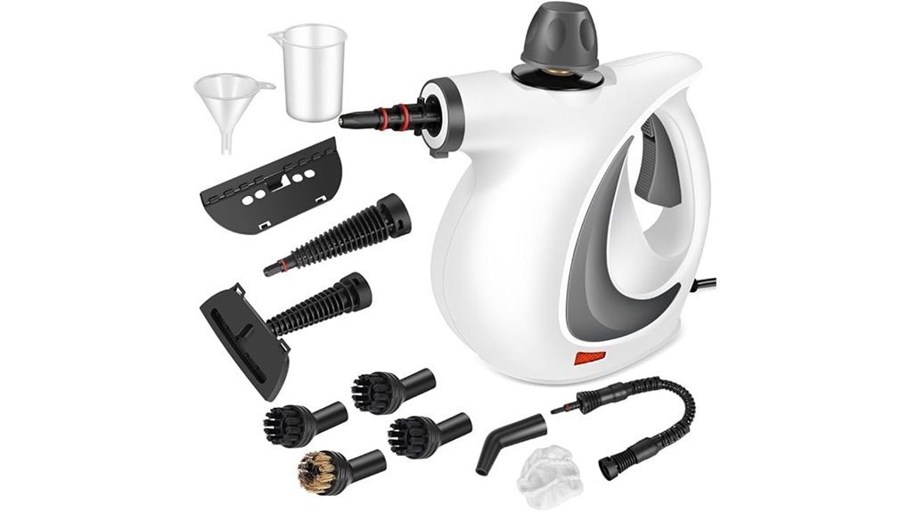 portable steam cleaner kit
