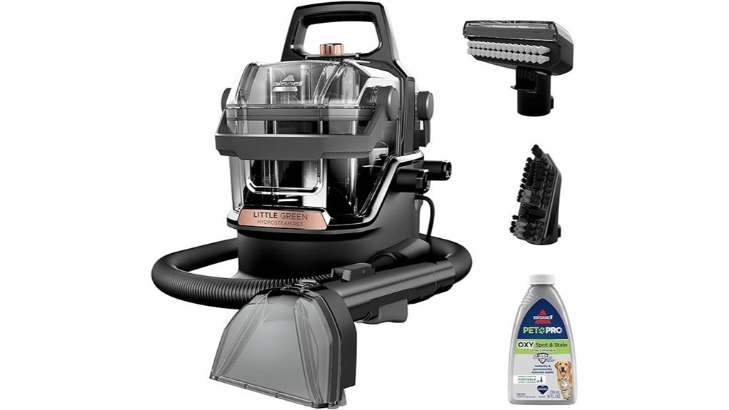 portable steam cleaner solution