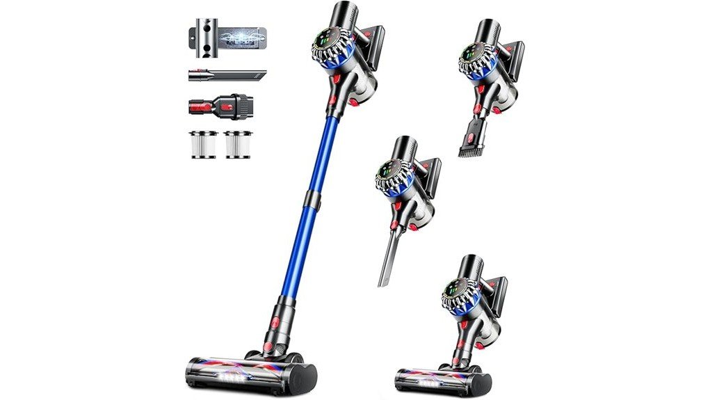 powerful and efficient cleaning