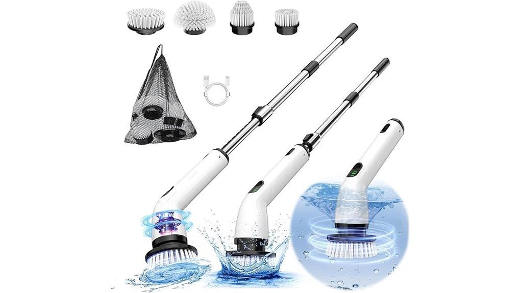 powerful cleaning tool extended