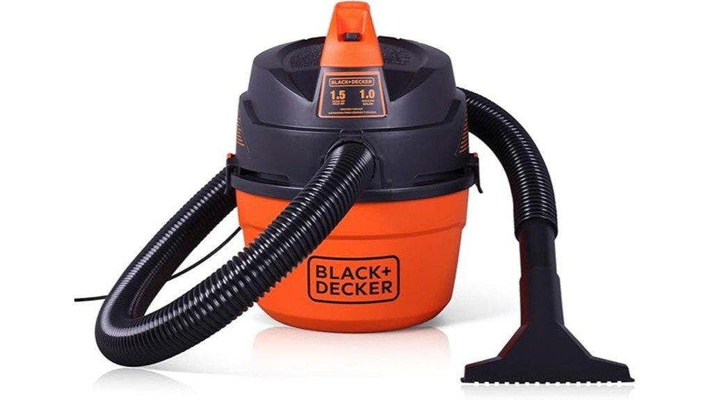 powerful compact shop vacuum