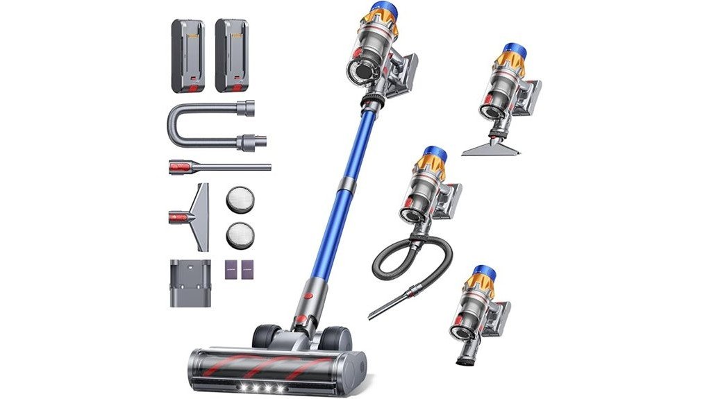powerful cordless vacuum performance