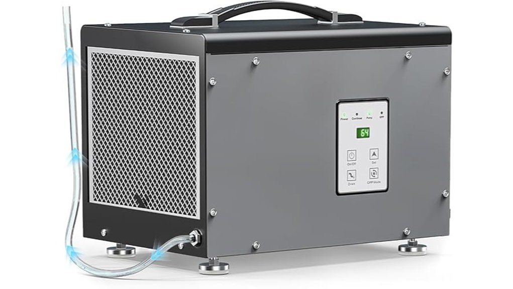 powerful crawlspace moisture control