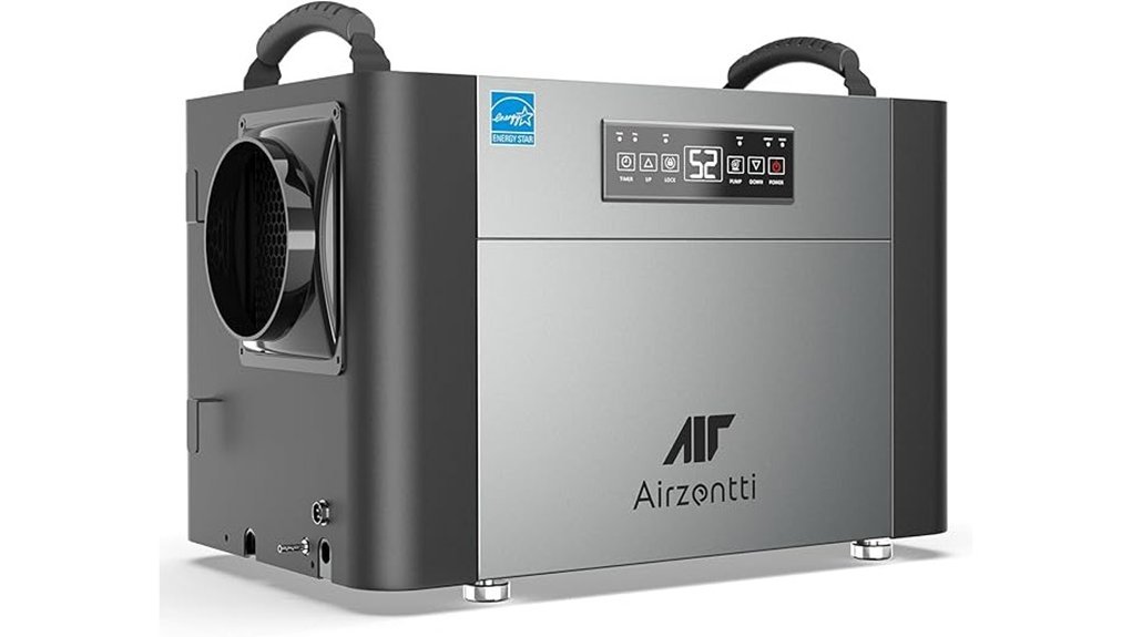 powerful dehumidifier with pump