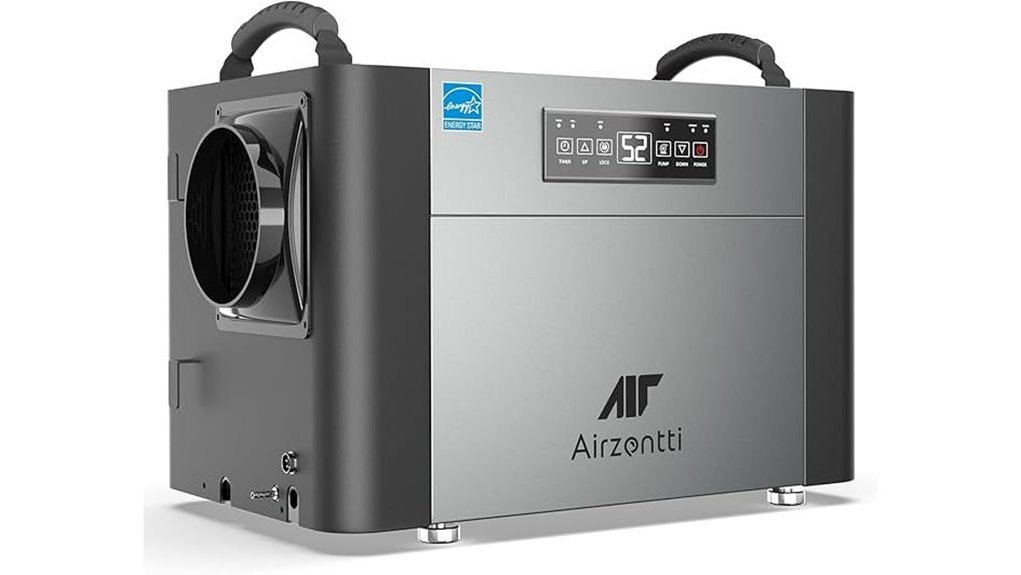 powerful dehumidifier with pump