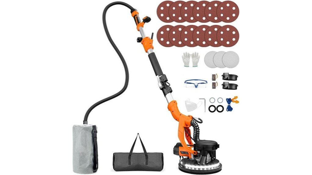 powerful drywall sanding performance