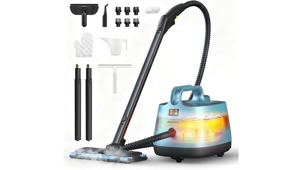 powerful handheld steam mop