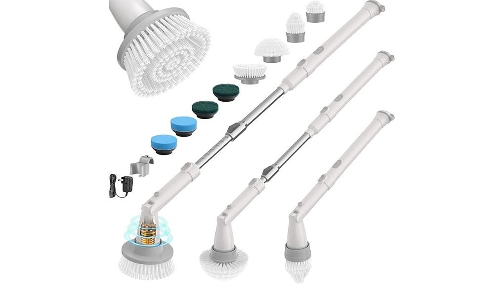 powerful long handle cleaner