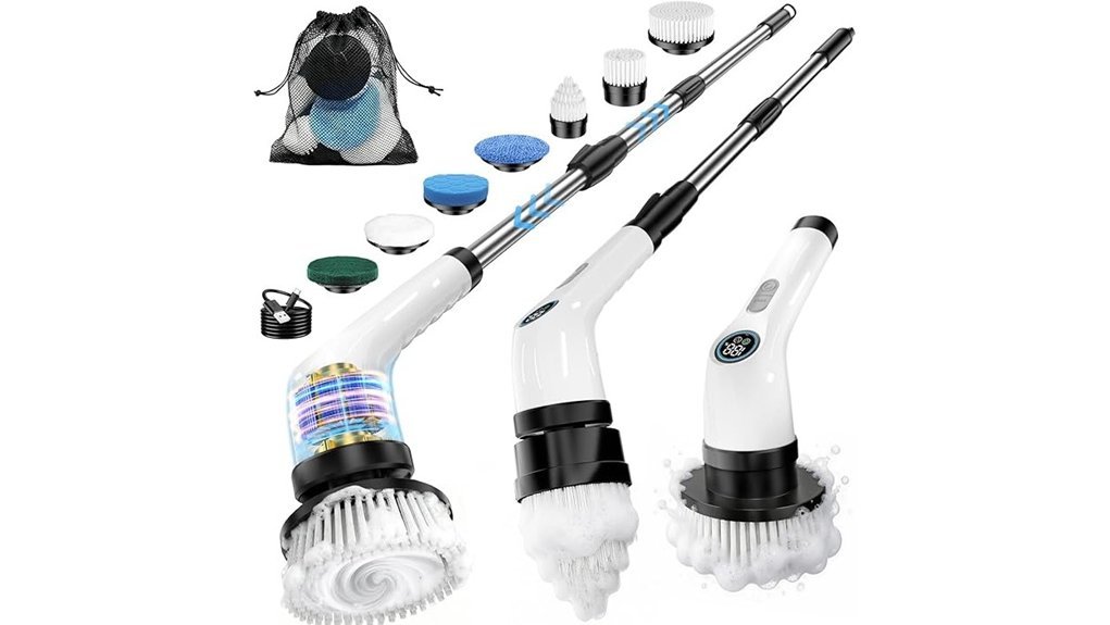 powerful long handle cleaner