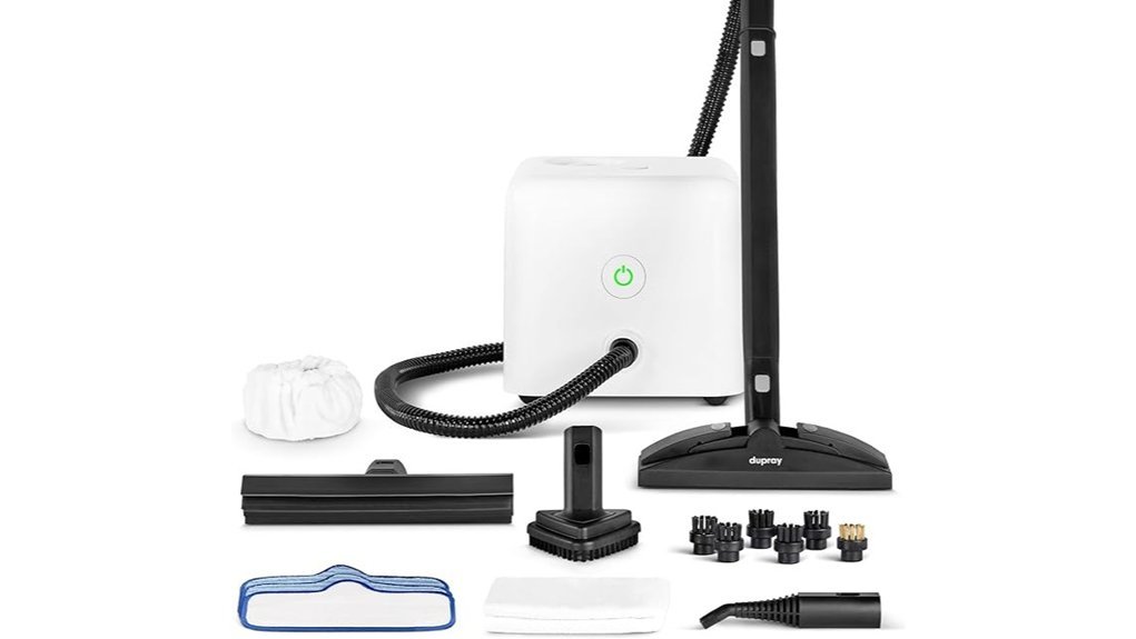 powerful steam cleaning kit