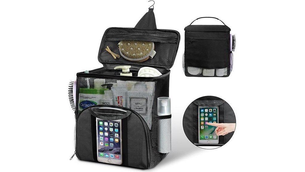 practical and stylish shower organizer
