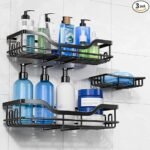 practical multi tier shower organizer