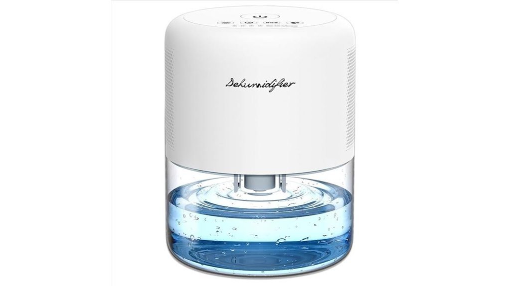 quiet auto shutoff dehumidifier