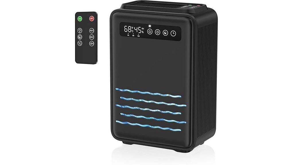 quiet dehumidifier with remote