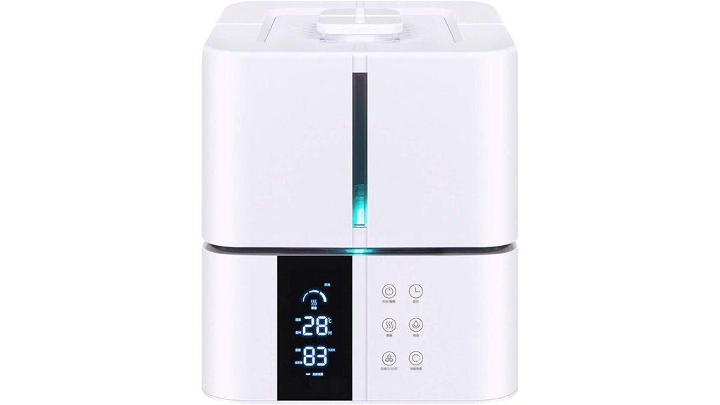 quiet humidifier with remote