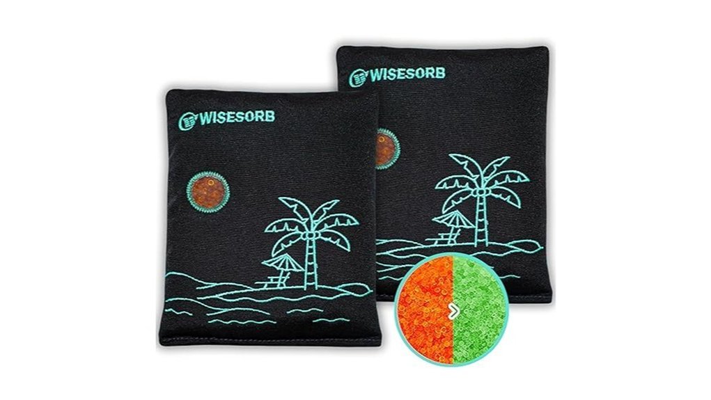 rechargeable moisture absorber packs