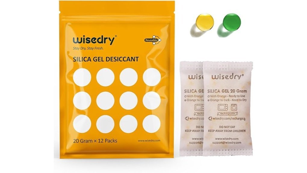 rechargeable silica gel packets