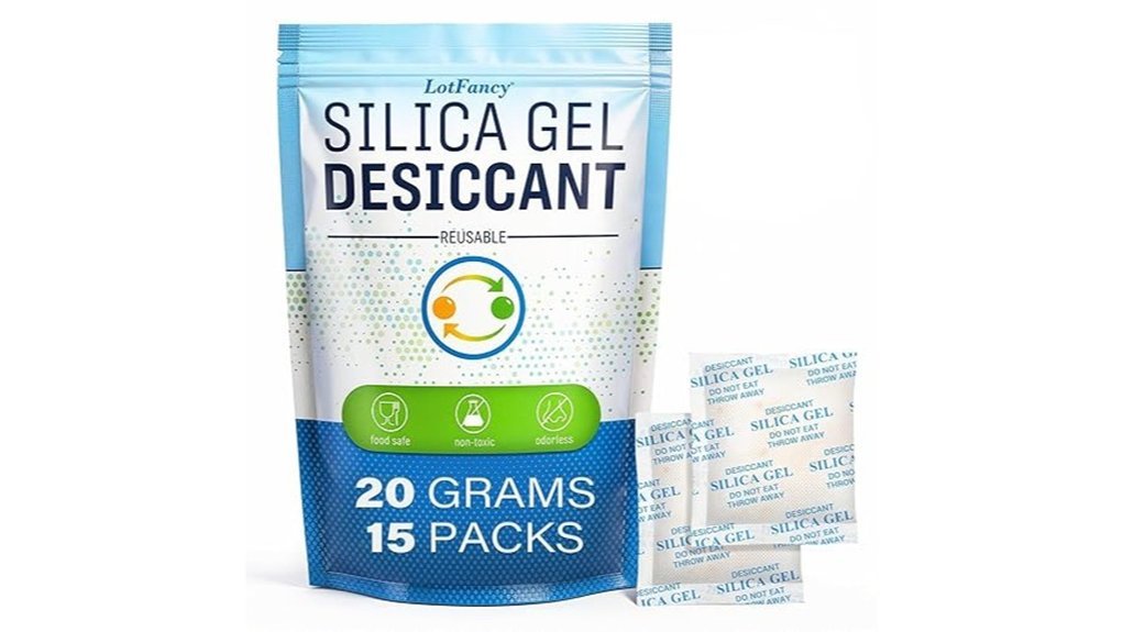 rechargeable silica gel packets