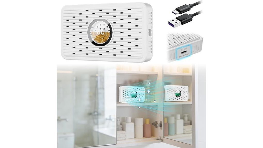 rechargeable usb c dehumidifier packets
