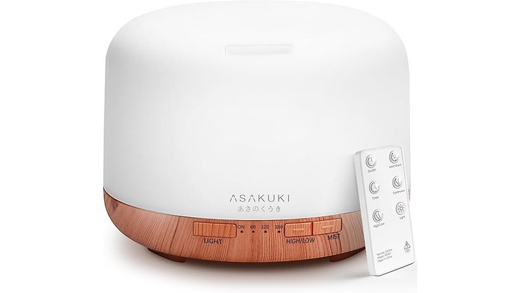 remote controlled oil diffuser