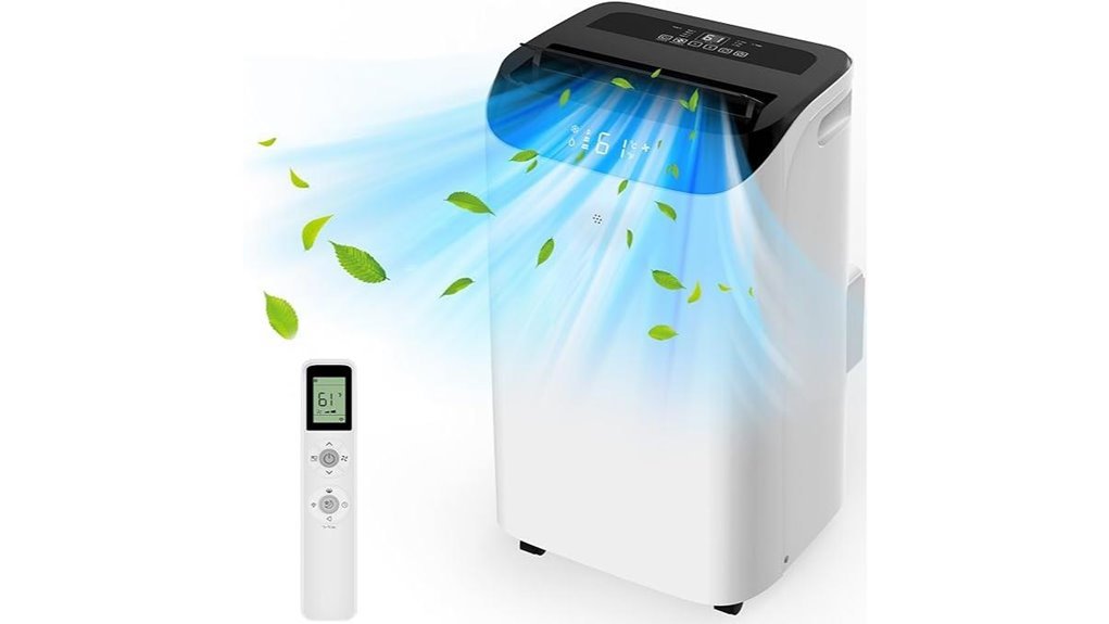 remote controlled portable ac