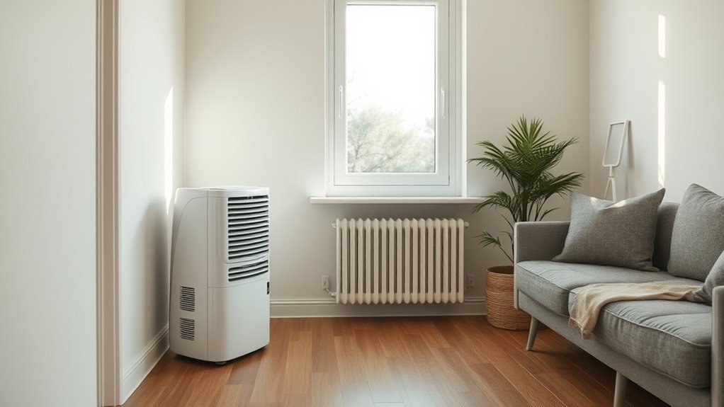 remove moisture for comfort