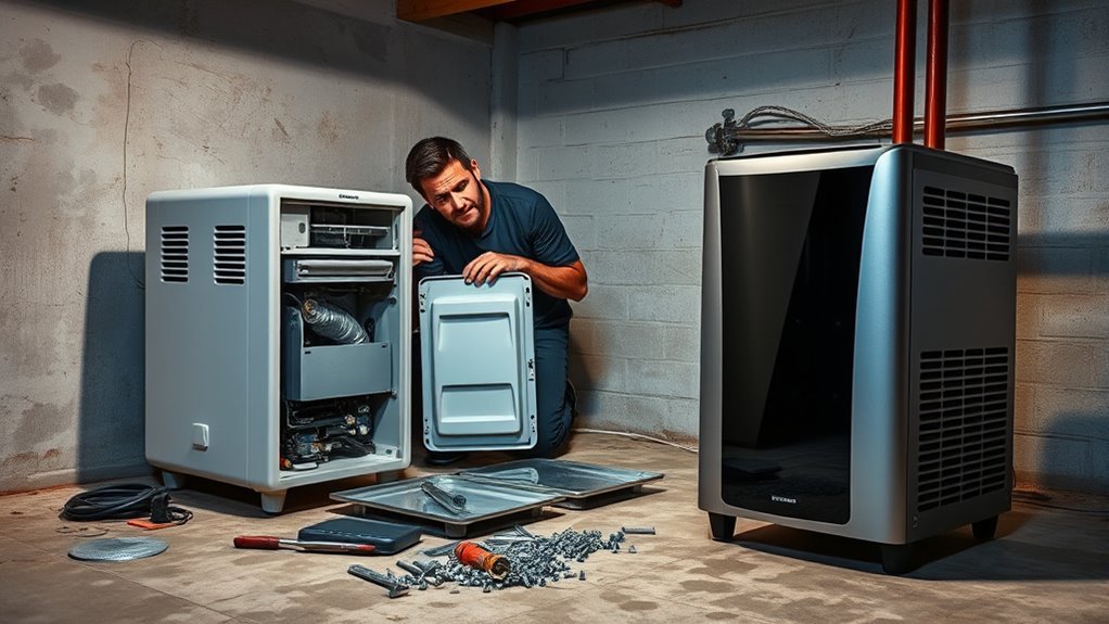 repair or replace dehumidifier