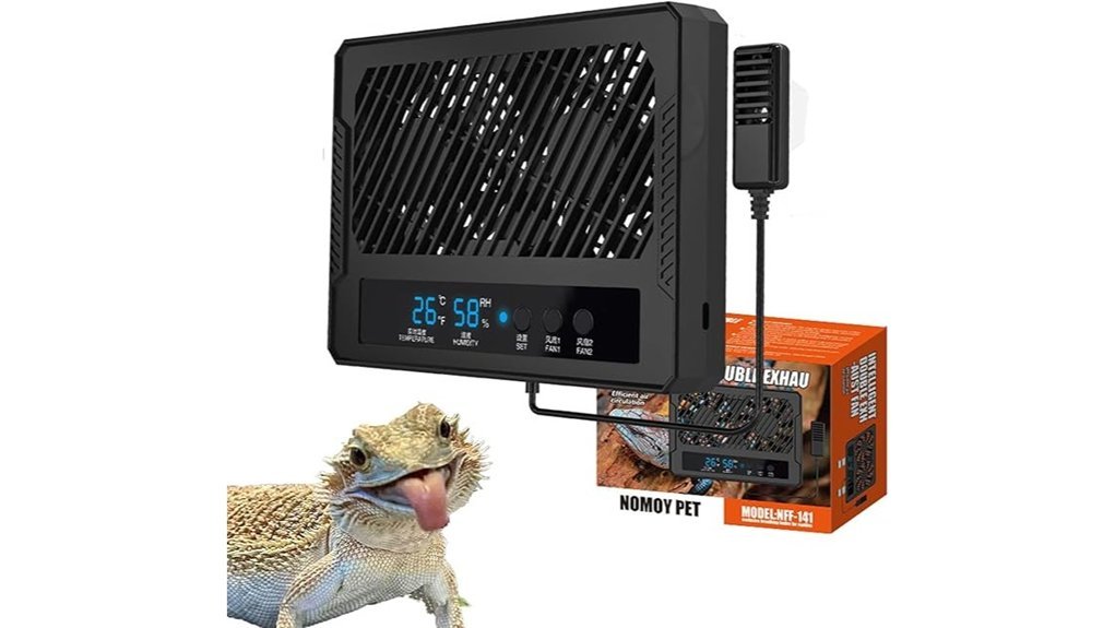 reptile habitat moisture control