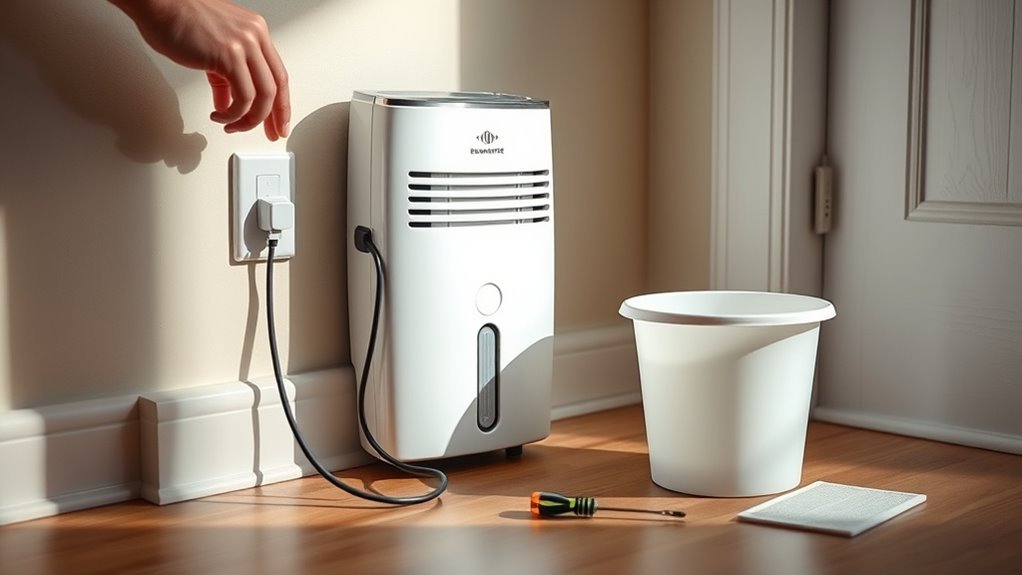 reset your dehumidifier easily