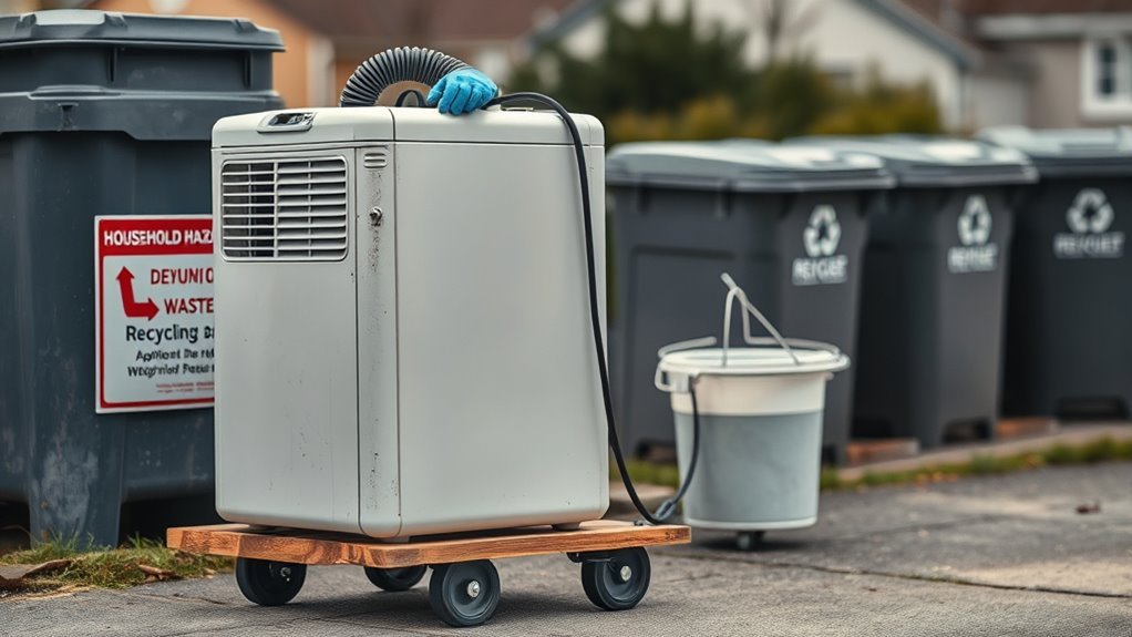 responsible dehumidifier disposal essential