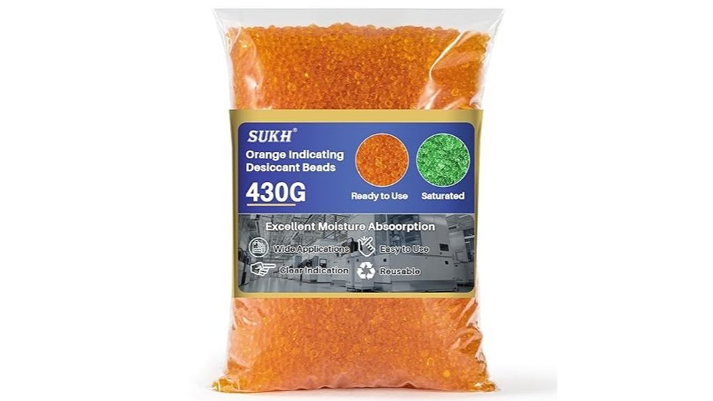 reusable silica desiccant beads