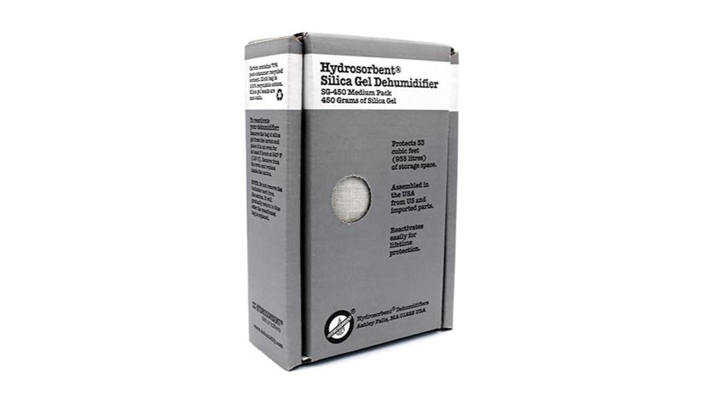 reusable silica gel dehumidifier