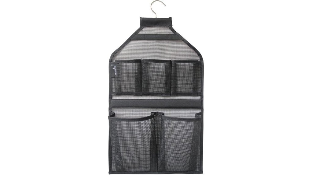 rotatable mesh shower caddy